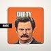 Joybomb Gift Co. Clean Dirty Dishwasher Magnet - Ron Swanson - Waterproof UV Coating - Made in The USA