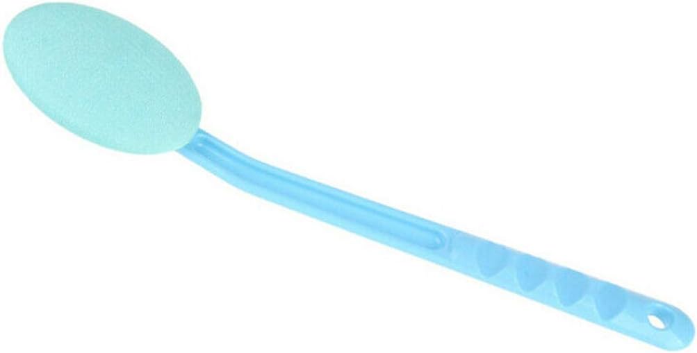 Easy Detachable Scrubber Lotion Applicator Sponge Bath Back Long Handle Brush