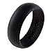 Honor Eternity Ring Silicone Wedding Ring, Medical Grade Rubber Wedding-Bands for Active Men,...