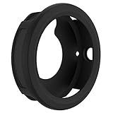 MOTONG Garmin Vivoactive 3 Case - MOTONG Silicone Protective Case Cover For Garmin Vivoactive 3 (Silicone Black)