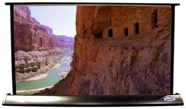 Matte White Electric Projection Screen Viewing Area: 15" H x 26" W