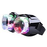 M AOMEIQI Light Up Glasses, LED Glasses for Class Events School Evening Club Activities Corporate Events Million Night Party Games Cheer, LED Goggles Black