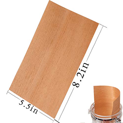 XIFEI Cigar Companion Spanish Cedar Lumber Veneer,Fits All Types of humidors jar (5PACK)