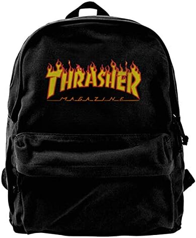Thrasher Travel Laptop Backpack College School Computer Bag For Women & Men