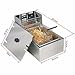 6L Electric Deep Fryer Commercial Tabletop Restaurant Frying Basket Scoop 2500W