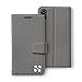 SafeSleeve EMF Protection Anti Radiation iPhone Case: iPhone X and iPhone Xs RFID Card Holder Blocking Wallet, Adjustable Stand Cell Phone Case, Vegan Leather for Women & Men (Gray)
