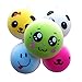 Random 4PCS 7CM Kawaii Soft Smiling Face Round Bread Bun Squishy Toys Cellphone Charms Bag Straps Pendants