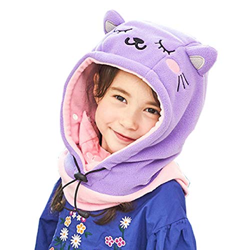 TRIWONDER Kids Balaclava Face Mask Fleece Ski Mask Neck Warmer Nose