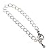 BCP 8pcs Silver Gold Color Necklace Bracelet Chain Extender (4.0