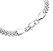 LOYALLOOK Stainless Steel Mesh Chain Bracelets for Women Silver Tone 7