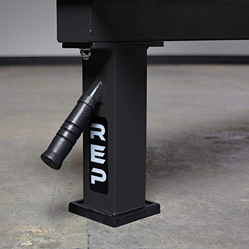 REP FITNESS FB-4000 Competition Light Flat Bench - Metallic Black