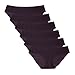 2-LKW 002 0401-03 Women Sexy Cotton Seamless Panties Pack of 3 Underwear Bikini Panties Briefs Pantys, (M/L, Black)