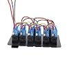Koolee-Digital-Voltmeter-12V-24V-System-Power-Socket-Aluminum-6-Gang-Switch-Panel-Black-For-Car-Boat Koolee-Digital-Voltmeter-12V-24V-System-Power-Socket-Aluminum-6-Gang-Switch-Panel-Black-For-Car-Boat