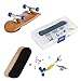 HOT JUNE 3 Bees & Me Finger Board Finger Skateboard Professional Mini Fingerboards (Black)