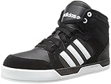 adidas NEO Se Daily Vulc K Kids Skateboarding Shoe (Little Kid/Big Kid), Black/White, 4 M US Big Kid