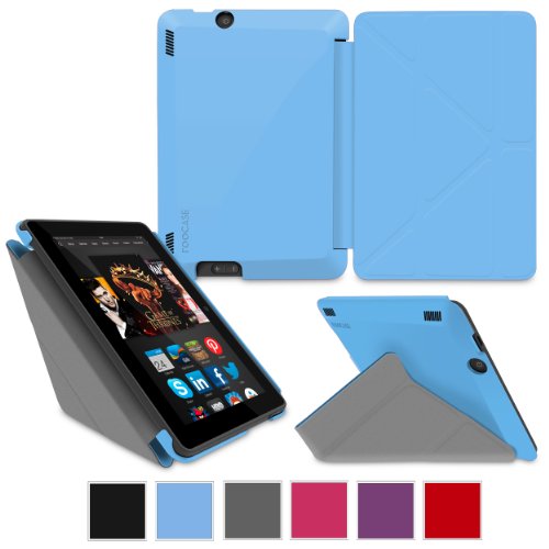 rooCASE Amazon Kindle Fire HDX 7 Case - (2014 Current Generation) Origami Slim Shell 7-Inch 7