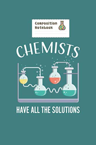 Composition Notebook: chemistry - 50 sheets, 100 pages - 6 x 9 inches