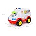 Geefia Rescue Vehicle Set with Medical Equipment Toy Ambulance Toy, Bump and Go, Light music and Medical Sound