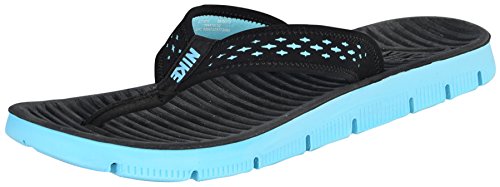 Nike Men's Celso Motion Thong Sandals-Black/Polarized Blue