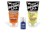 Kinexium Advanced Silicone Shaving Oil, Fresh & Charged SuperGel Set by King ...