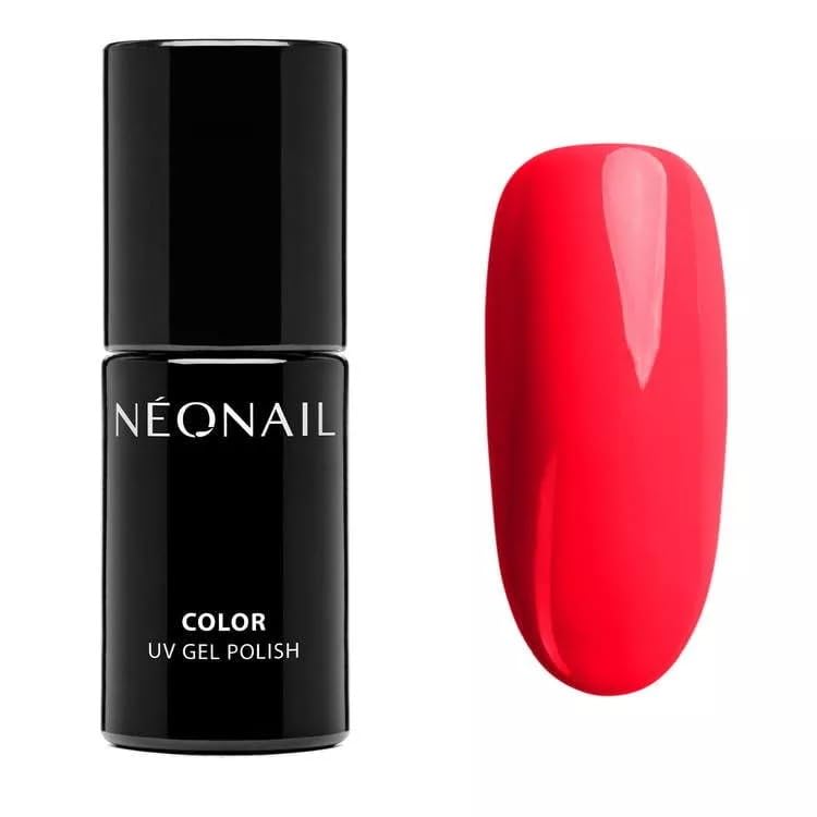 NÉONAIL Gel Nail Polish UV - Red - Lady Ferrari - Long Lasting UV LED Gel Nail Art Manicure - 7,2ml