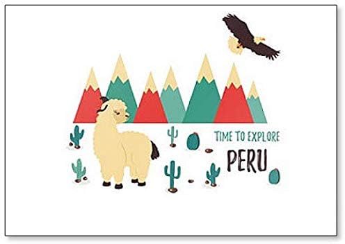 Magnets Magnet Travel Photo Magnet Peru Llama Collectibles