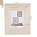 Unfinished Solid Wood Photo Picture Frames 5 by 7 Inches Ready To Paint for DIY Projects Set of 3