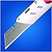 Rapid Edge 1-Pack Double-Length Utility Knife Blades, Serrated Edge Utility Blade, 5 Blade Refills