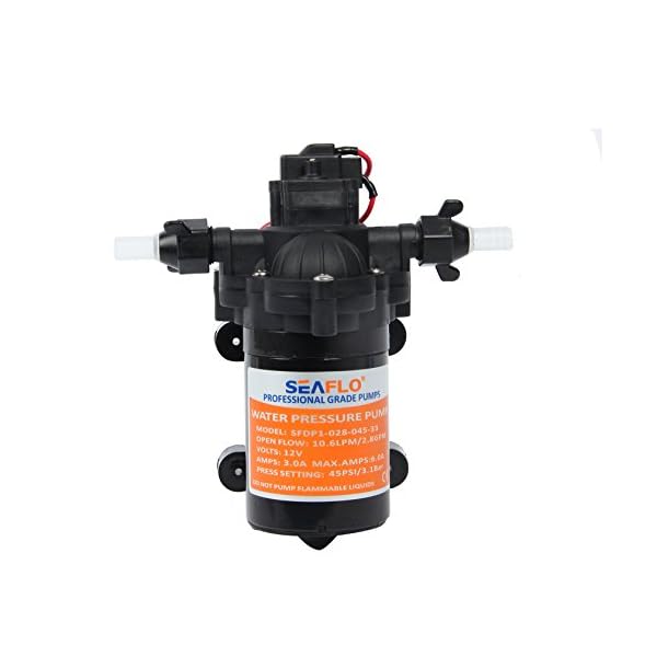 Seaflo-12v-28-GPM-45-PSI-Water-Pressure-Pump-Boat-Marine-Plumbing