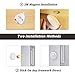 BASON LIGHTING Rechargeable Puck Lights, Wireless Closet Lights Motion Sensor, Automatic Warm White Night Lights for Kitchen, Cabinet, Wardrobe, Hallway, 3000K, 2-Pack.