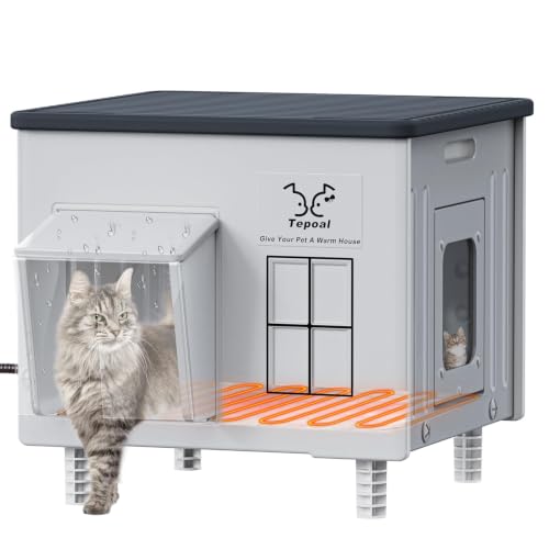 Myodal Heated Outdoor Cat House