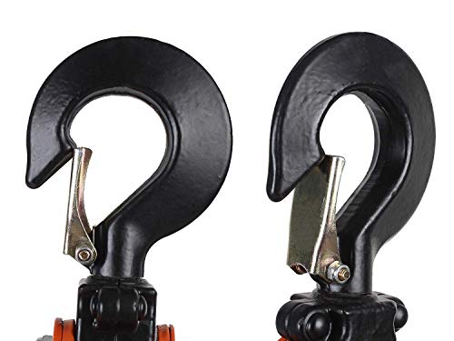 Amarite Chain Hoist Lever Hoist, 3300 Lbs, 10ft Load, Chain Manual Chain Hoist, Industrial Grade Type Connection for Lifting Hook - Image 6