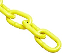 Campbell PD0722127 System 3 Grade 30 Low Carbon Steel Proof Coil Chain on Reel, Yellow Polycoated, 1/4