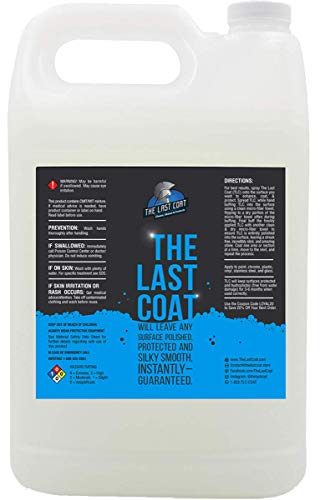 The Last Coat Car Polish - Water Based Liquid Coating Protection, Smooth & Shiny Finish - Paint Care & Repair for Car or Any Surface