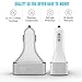 Car Charger: Stalion 5-Port Multiple USB Rapid Travel Adapter for iPhone 6 6s 7 Plus Samsung Galaxy S7 S6 Edge+ GPS Smartphones & Tablets (White)
