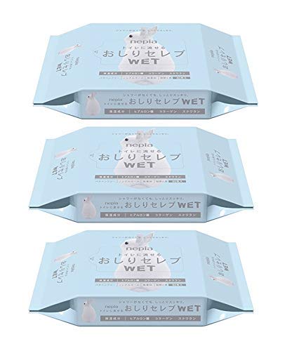 ネピア おしりセレブＷＥＴ 詰替え ６０枚【３個セット】商品画像