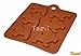 Taavi Scotty Scottie Dog Shape Silicone Dessert Ice Cube Lattice Dog Treat Candy Making Moulds Crayon Mold DIY Chocolate Mold (T-106-300)