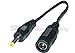 Super Power Supply® 5.5x2.1mm to 4.0x1.7mm (5.5mm x 2.1mm to 4.0mm x 1.7mm) Tip Size AC Adapter Barrel Plug for Wall Chargers