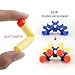 4 Pack Mini Foam Dart Toy Guns Foam Guns with 16 Small Size Foam Darts, Sport Party Favors Spring Powered Gun Kit for Kids (4 Pack Foam Guns)