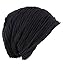 Zando Unisex Winter Wrinkled Baggy Knit Crochet Slouchy Skull Hat Beanie Cap