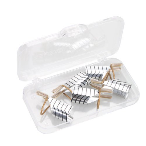 5pcs Nail Art Silver White Metal Foil Reusable Acrylic Uv Gel Forms French False Nail Pedicure Care Diy Tool