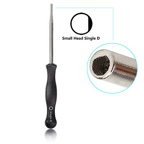 HIFROM Carburetor Carb Adjustment Screwdriver Adjusting Tool for 2 Cycle Engine Poulan Husqvarna Stihl Homelite Weed Eater Craftman Echo Trimmer Brushcuter Blower (Small Head Single D)