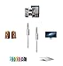 Cone® 6.6 Ft Nylon Audio Cable ,3.5mm Aux Cord , Auxiliary / Aux Cable for Car / home Stereo ,Beats Headphone,iphone,Computer,Speaker,MP3 Players ( Silver )