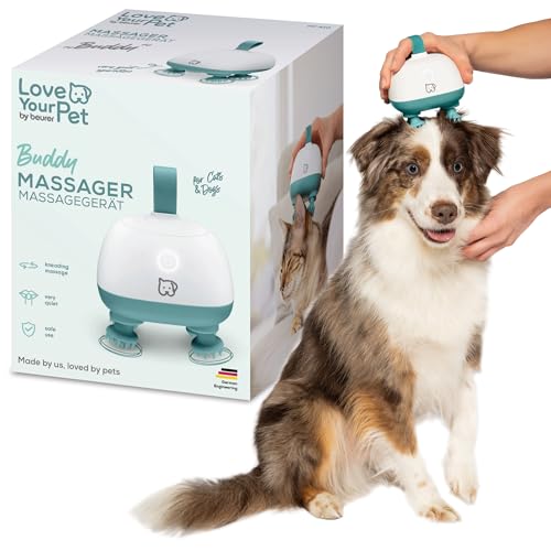 Beurer Love Your Pet Massagegeraet Buddy fuer Hunde und Katzen, sehr leise