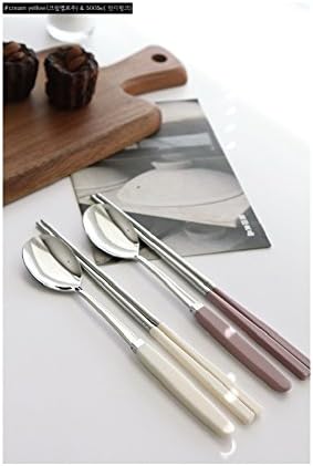 Pantone Color Chopstick & Spoon 1 Set (Indypink)