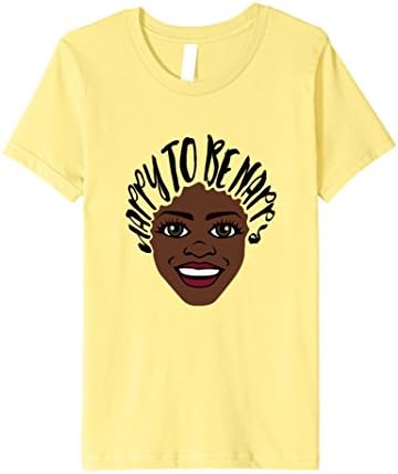 Kids Happy to be Nappy | Natural Hair Pride for Black Girls 4 Lemon