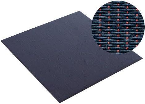 SEKISUI MIGUSA Japanese Hypoallergenic Nonslip Synthetic Tatami Mat Floor Panel (Sei-kai Blue) (per panel: 32 11/16" X 32 11/16" X 5/8") Made in Japan