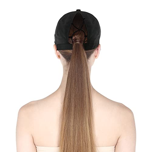 Ponytail Baseball Cap for Women Ladies Quick Drying Sports Hat