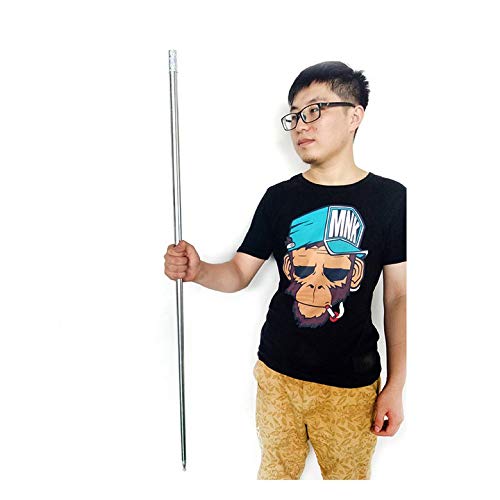 AgoHike 5cm to 120cm Self-Defense Products Pure Steel Crowbar Telescopic Stick Protection Car with Titanium Alloy Steel Rod