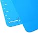 DAIWEIS Extra Large Silicone Baking Mat for Pastry Rolling with Measurements Pastry Rolling Mat, Reusable Non-Stick Silicone Baking Mat (blue)